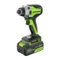 Винтоверт ударный Greenworks GD24ID3, 24V, б/щет, 300Нм, 3 режима,1x4Ач, ЗУ, 3802807CUB