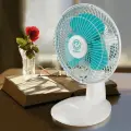 Настольный вентилятор Energy EN-0603 19 см белый/зеленый