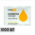 Салфетка с хлоргексидином антибактериальная - 1000 шт. / Антисептические салфетки 13,5 х 18,5 см