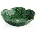 Салатник с резным краем Bordallo Pinheiro Капуста 29 см, керамика