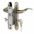 Замок для двери врезной LOCKLAND, с ручкой, 3 ключа