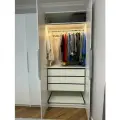 Выдвижной ящик для шкафа ПАКС / Белый / 50х58 см / Аналог