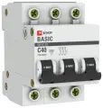 Автоматический выключатель EKF 3P C40 А 4500 А