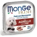 Консервы Monge Dog Fresh Монж Фреш для взрослых собак паштет из ягненка (100 гр. x 32 шт.)