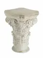 77901 Столик акцентный Капитель в античном стиле 41х41х62см, Glasar