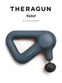 Перкуссионный массажер Theragun Relief, темно-синий