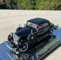 WELLY Масштаб 1:43 Автомобиль Maybach SW38 Металл Красный