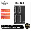 Внешний корпус для жесткого диска TERRAMASTER-USB 3,2 Gen2 10 Гбит/с Type-C HDD хранилище горячей замены Plug and Play, D6-320