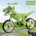Мультяшный динозавр детский беговел, детский самокат, двухколесный велосипед