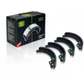Барабанные тормозные колодки задние TRIALLI GF231 (4 шт.) черный