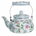 EM-251X1/68 Чайник эмалированный с керамической ручкой  Прованс  2,5л