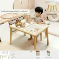 Многофункциональный детский столик для конструирования из массива дерева - Базовый стол + стул