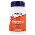 NOW Vitamin А 25 000 МЕ 100 шт. 150 мл 64 г 1 шт. без вкуса