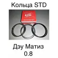 Кольца поршневые (комплект на 3 поршня) ДЭУ матиз узкие STD KPR 96325192