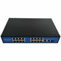 POE-коммутатор 16-канальный 1xSFP+2xRJ45 UPLINK, POE-A, 200Вт (ORIENT SWP-7516POE/2P/SFP PS 1GB)