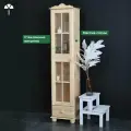 Шкаф витрина Бритта однодверный лак
