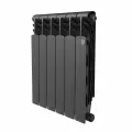 Радиатор биметаллический Royal Thermo Revolution Noir Sable 500х80 6 секций
