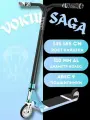 Трюковой самокат VOKUL Saga, нео, до 165 см, до 100 кг, от 8+, для подростков, двухколесный