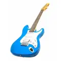 Электрогитара Stratocaster Синяя Fabio ST200 Blue H+S+S, 1V+2T (Электрогитара для начинающих)