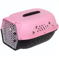 Переноска для животных «Любимый Бро» с вентиляцией-лапками, розовая, 48х32х26 см, до 9 кг