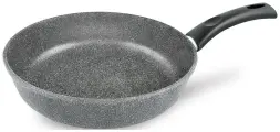 Сковорода Нева Металл Посуда НМП Каменная Серый гранит 22 см, 19122