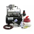 Аэрограф с компрессором. Набор Профи (6 предметов 1203, 1185, 1401, 1601, 1390, 1636)