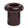 Втулка керамическая ретро Interior Electric 25*25 коричневая 5 шт