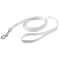 Поводок для собак ZooOne с карабином лента 10 м 10 мм белый