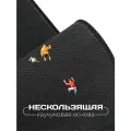 Большой коврик для мыши Черная абстракция (90х40 см)