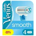 Сменные кассеты для бритвы Venus Smooth для женщин, 4 штуки, Германия