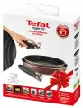 Набор посуды со съемной ручкой Tefal Ingenio Brown Handle 3 22/26см 04217810
