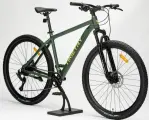 Велосипед Timetry 29 TT405 зеленый 19, алюм, 1х9, гидравл. диск, втулки ал/пром, кассета, Microshift