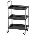 Тележка инструментальная с 3 пластиковыми полками NORDBERG T12