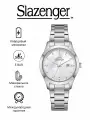 Наручные часы Slazenger, серебристый