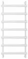 Водяной полотенцесушитель Сунержа Атлант 1200х500 12-0226-1250 Белый