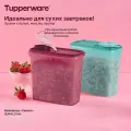 Контейнер Tupperware Компактус гигант, пищевой, 2.8 л, красный, голубой, 2 шт