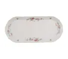 Поднос 37 см; Bernadotte, декор Дикая роза, отводка золото, Thun/ БТФ0998