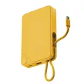 Портативное зарядное устройство с кабелем Type-C 10000mAh Momax 1-Power X - Yellow