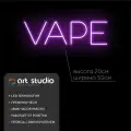 Светильник декоративный Неоновая вывеска Vape