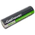 GoPower Аккумулятор Li-ion ICR18650 PC1 3.7V 2000mAh без защиты плос. конт. 00-00021267