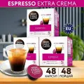 Кофе в капсулах Nescafe Dolce Gusto ESPRESSO EXTRA, 48 порций для капсульной кофемашины, 3 упаковки по 16 шт
