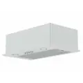 Вытяжка полновстраиваемая GRAVITA 635wh, 52 см, цвет белый (угольные фильтры LC3 в комплекте)