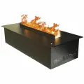 Электроочаг RealFlame Cassette SP 630 3D, черная панель, увлажнение, звуковой эффект