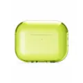 Чехол Elago для Airpods Pro 3, Clear Hang case тонкий силиконовый с металлическим карабином, желтый