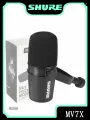 Микрофон Shure MV7X Motiv, студийный, для звукозаписи, черный