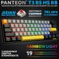 Механическая игровая клавиатура PANTEON T3, Jixian, RGB-подсветка, TKL, USB Type-C