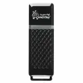 Флеш-диск 8 GB, SMARTBUY Quartz, USB 2.0, черный, SB8GBQZ-K Набор - 3 шт.