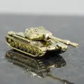Модель танка ИС-4 64х22х17 мм бронза