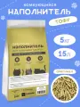 Наполнитель для кошачьего туалета комкующийся тофу ZAMPINI 5 кг