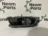 Противотуманная фара левая черная Skoda Octavia A7 13-17